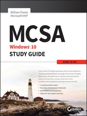 cover image of MCSA Microsoft Windows 10 Study Guide